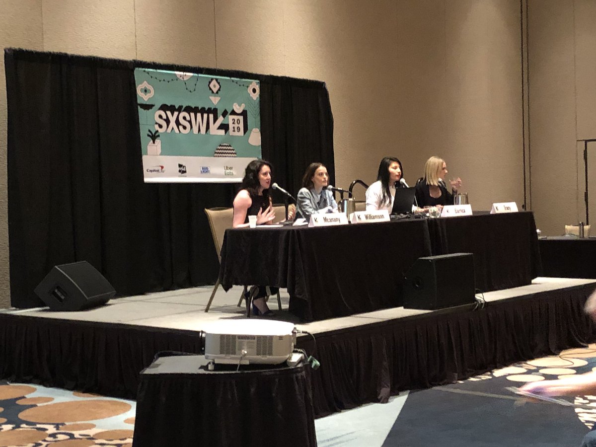 carlagannis's tweet photo. #intHERnet how women are rebuilding a man made internet #SXSW2019 β‘οΈβ‘οΈβ‘οΈ https://t.co/h5lh6r0xyY