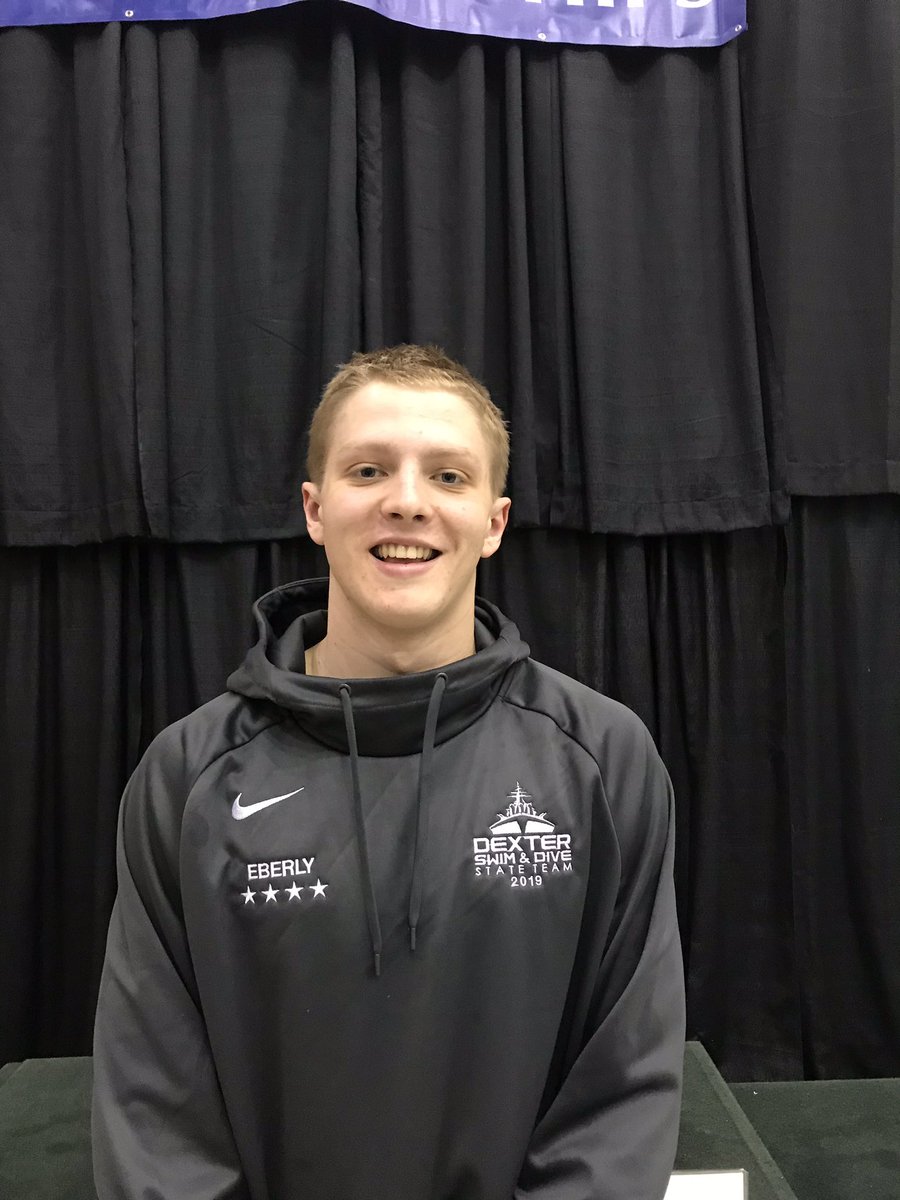 Congratulations to Niklas Eberly on winning D2 Swimmer of the year! #DexSwim #DreadStrong
