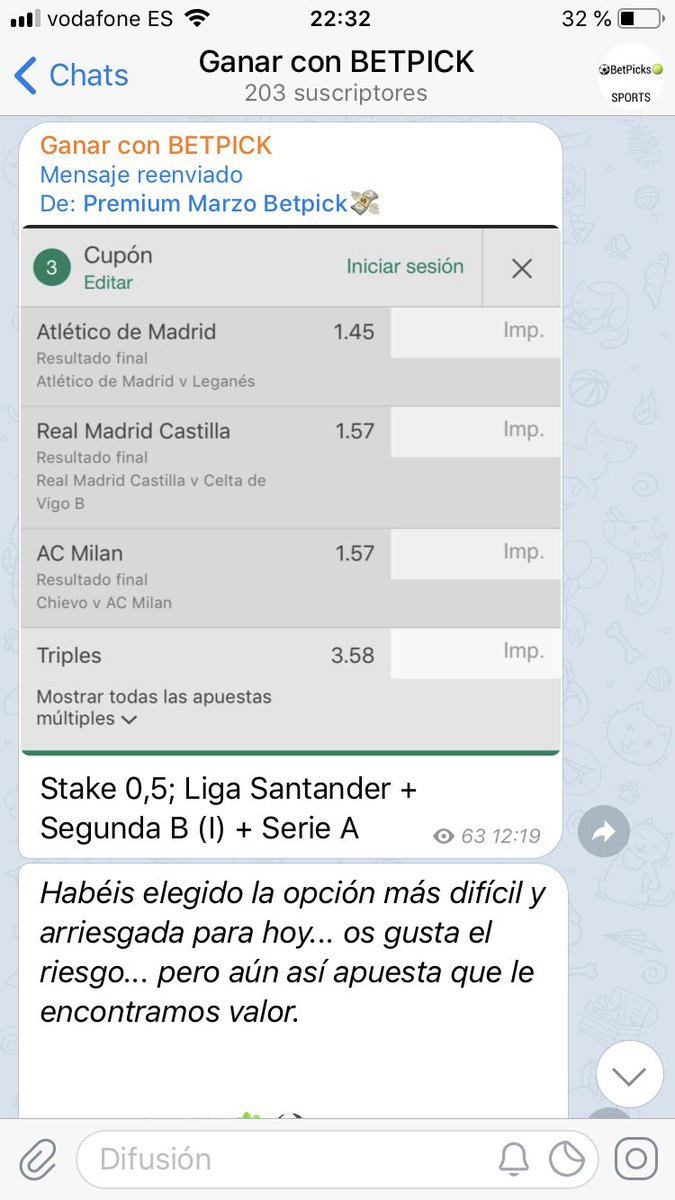 Bet__picks's tweet photo. Él antes y el después en nuestro canal gratuito. Apuesta cuota 3,58✅✅✅ y mucho dinero para dentro como ya es habitual! Entra ya y únete https://t.co/S3Gco8rEHw https://t.co/aHDFrkWT2F