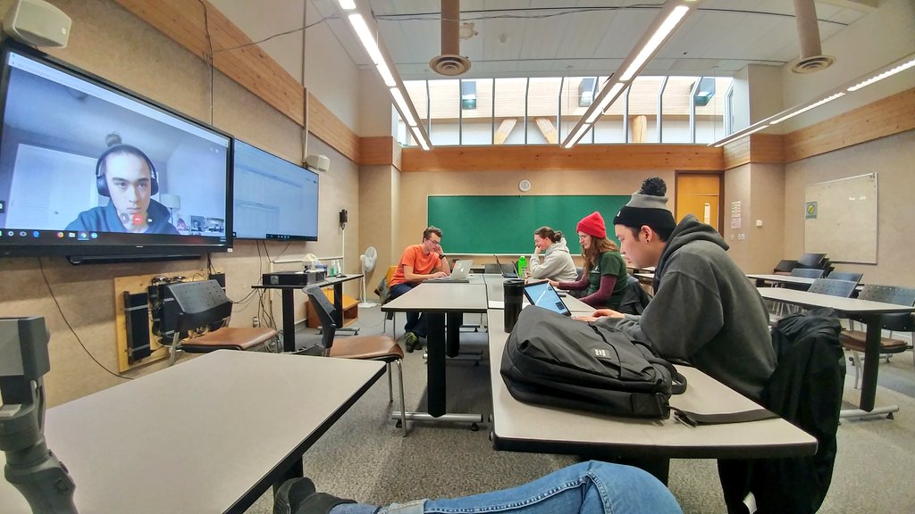 YukonSat's tweet photo. Completing research on our sensors during our weekend meeting. P.S. our video contest is still going so check it out! https://t.co/AloYwFvDa2
#cubesatca #technology #yukoncollege #research #csa #yukonsat #engineering #programming #science #mathematics #spaceresearch #satellite https://t.co/uySjVAqV7Z