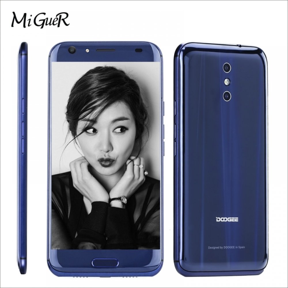 #computers #shopping #electronics #home #garden #LED #mobiles #rc #security #toys #bargain #coolstuff |#headphones #bluetooth #gifts #xmas #happybirthday #fun DOOGEE BL5000 4G Fingerprint Mobile Phone 5050mAH 4GB+64GB 13MP+13MP 5.5" FHD Android 7.0 MTK6750T Octa Core Smartphone