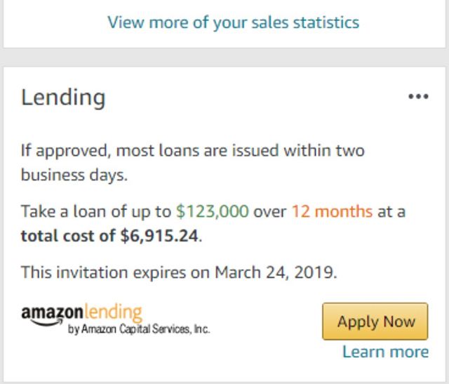 Quin_Amorim's tweet photo. $123K at less than 6%
How many of you take all of Amazon's credit offers?
Why or why not? .
.
.
.
#amazoncredit #amazonloan #amazonfbaseller #amazonfba #sellingonline #onlineseller #sellingonamazon #sellercentral #quinamorim #prolificzone #privatelabel #privatelabeling #products https://t.co/yorMXEhlyO