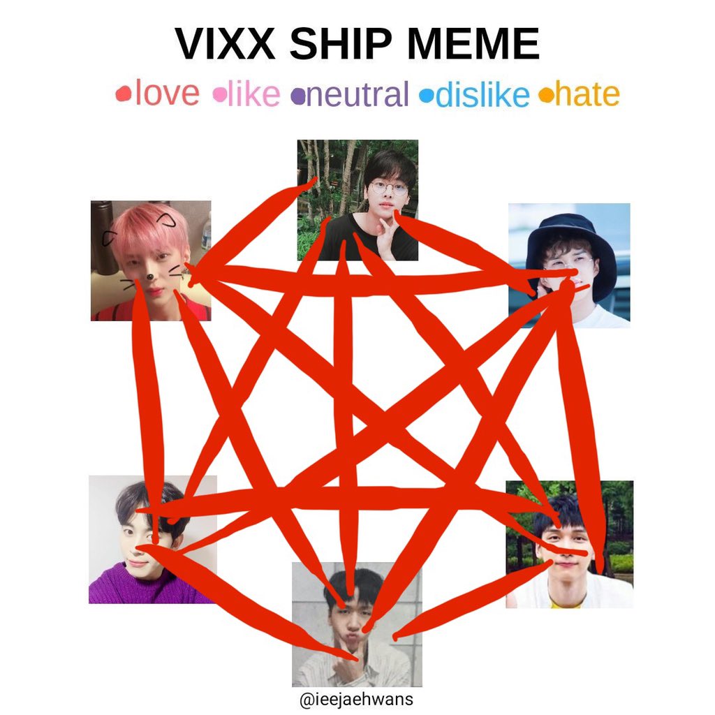 oddvixx's tweet photo. i believe vixx r in love with each other, in this essay i will https://t.co/V8R0vKc7ZI