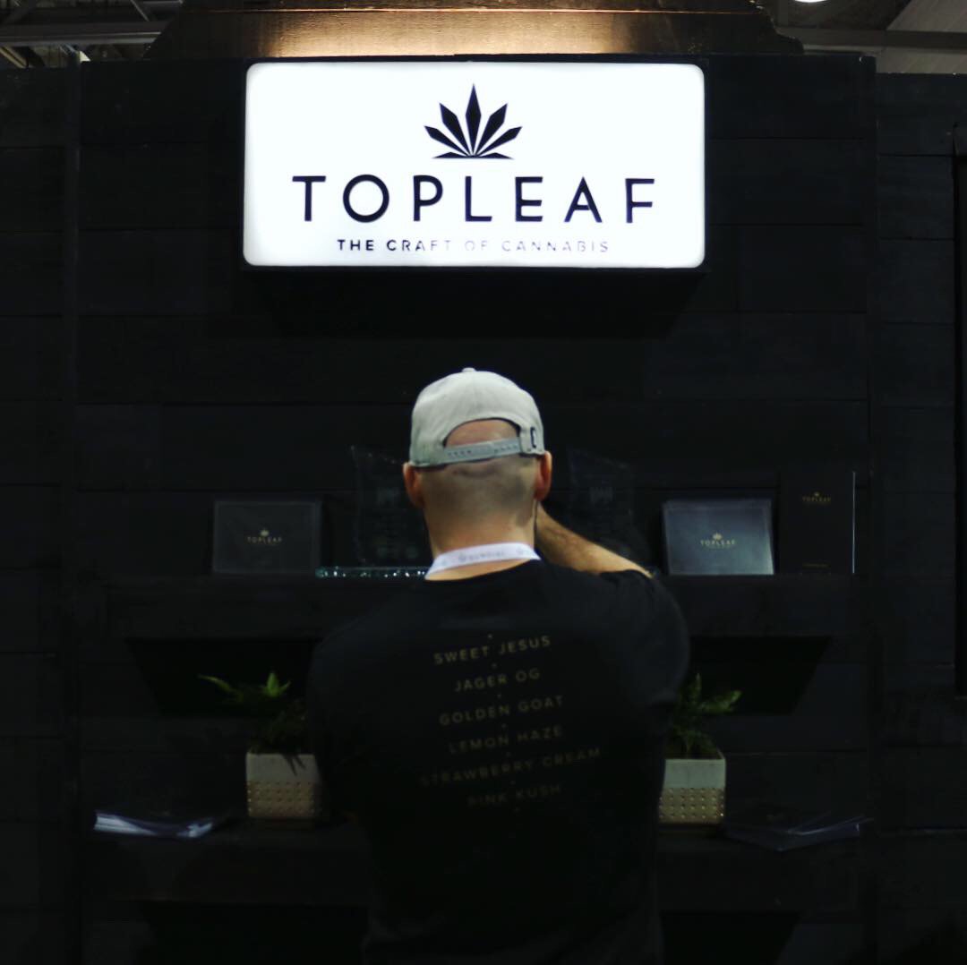 TopLeafCan's tweet photo. Veni, vidi, vici. #cannabishempexpo https://t.co/zNQAufcjZG