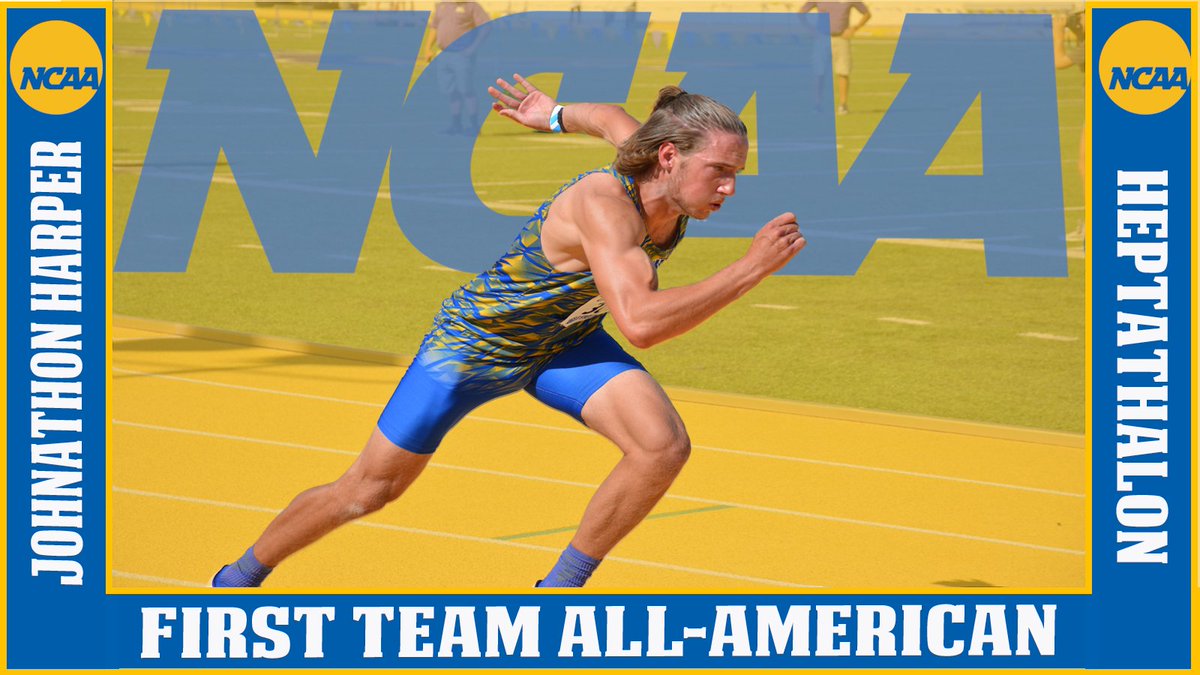 JavelinaTFXC's tweet photo. Valentin Charles is a National Champion! The freshman dominated the heptathlon and posted the fourth best performance in NCAA history, totaling 5642 points. Johnathon Harper joins him on the podium placing fifth and logging a personal best score of 5460.
#GoJavelinas #TAMUKMulti https://t.co/EK3Vx4JweI