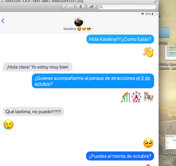 msmhamed7's tweet photo. 7 graders practice extending invitation by texting their class partner at home.  #XHSlanguage  #ClipperPride https://t.co/eRBSI9nV3B
