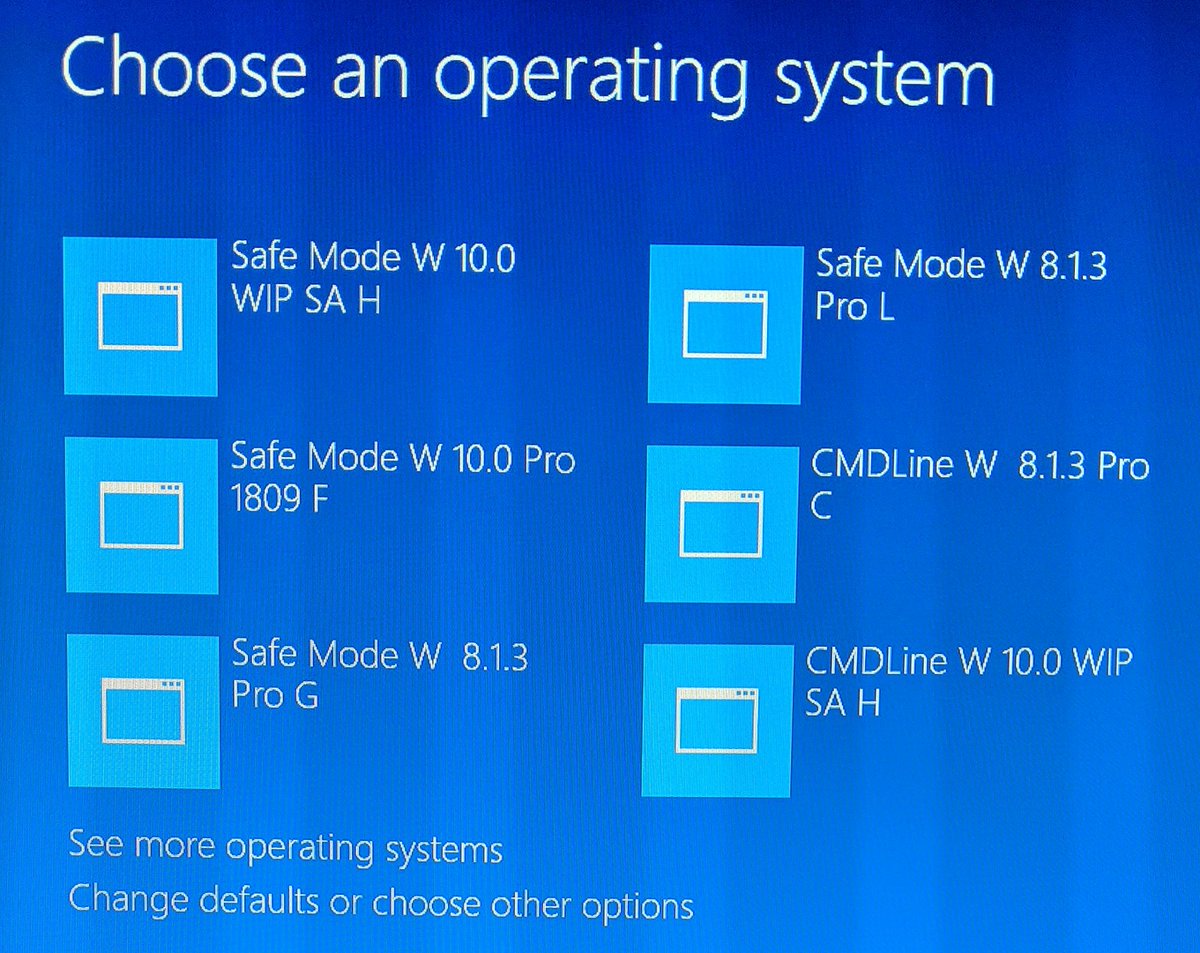 PhantomofMobile's tweet image. Here we are, the way I see the #RP1809 #WindowsRE from my #BootMenu:   
#W10_0_17763_348
1/3
