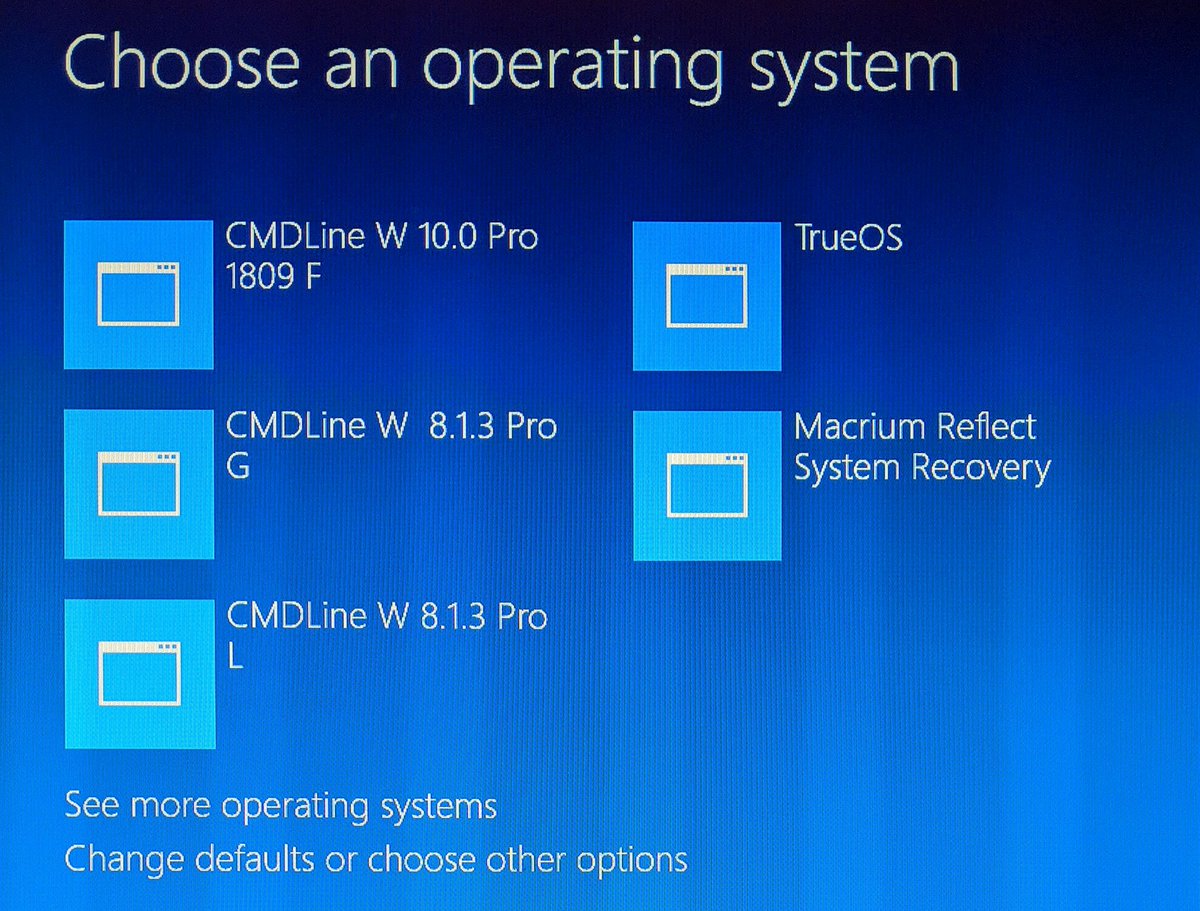 PhantomofMobile's tweet image. Here we are, the way I see the #RP1809 #WindowsRE from my #BootMenu:   
#W10_0_17763_348
1/3