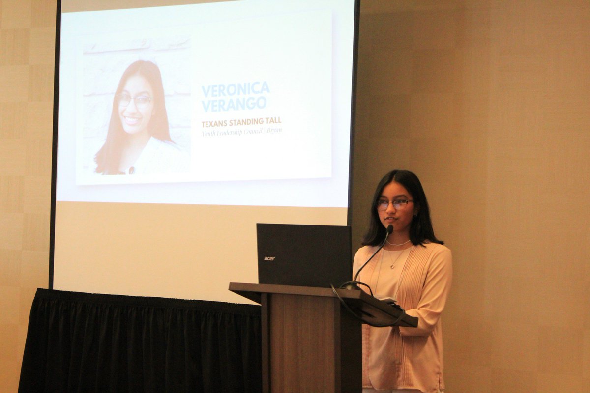 BHSVKOT's tweet photo. VKOT's Vice-President presents at the #AMCHP #TYANetwork Conference in San Antonio. Giving up part of spring break...Youth Leadership at it's best! @BryanISDSup @bhsnorseman @BryanISD @LaneBuban https://t.co/eynuTCgRJm