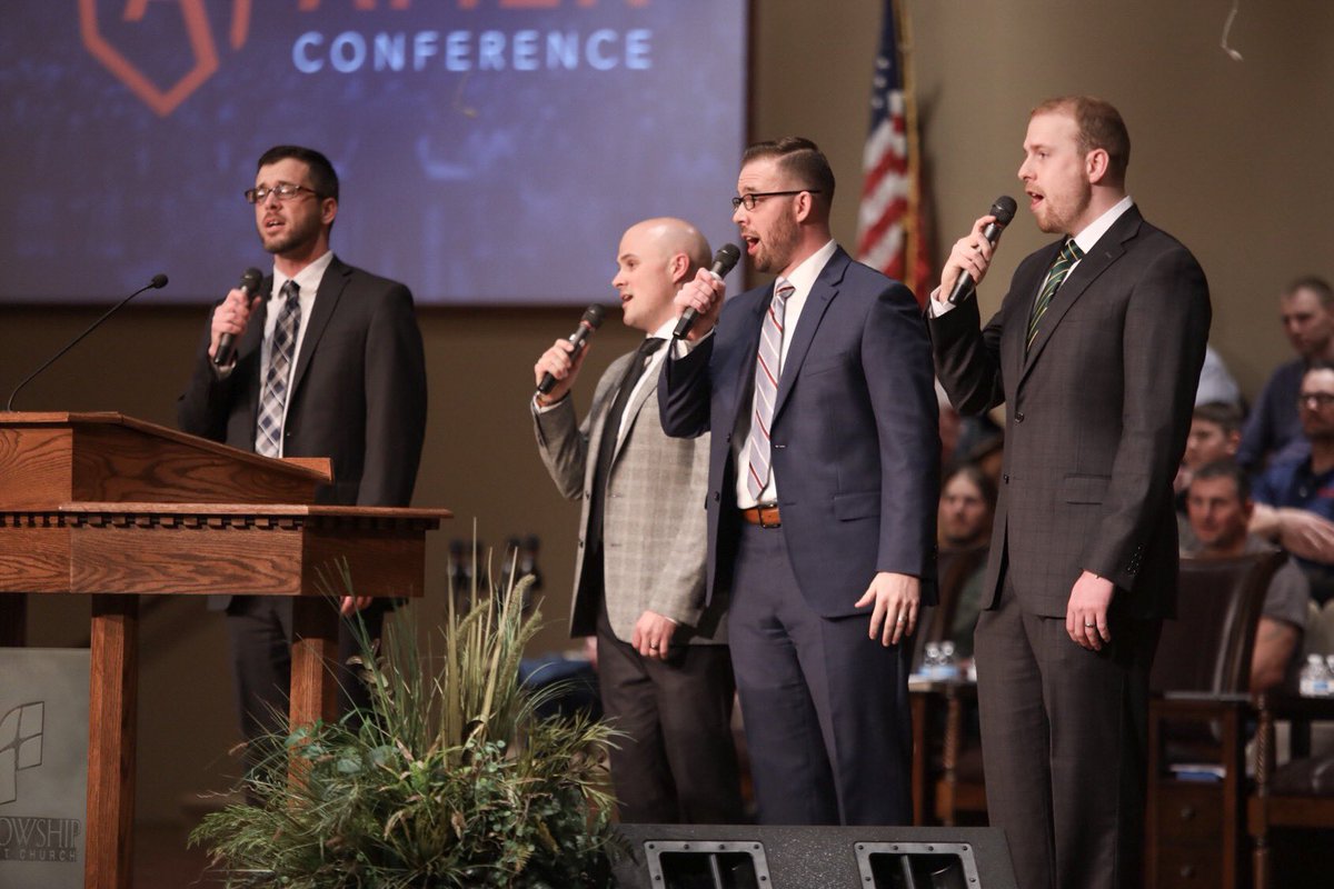 FBCFAMILY's tweet photo. This highlight of this year’s Amen Conference, like every year, was the preaching from our guest speakers @mjones_7s, @KerryNance, and @thompsrus and the music from the @AmenQuartet. Thank you! https://t.co/bMnGTsQEH6