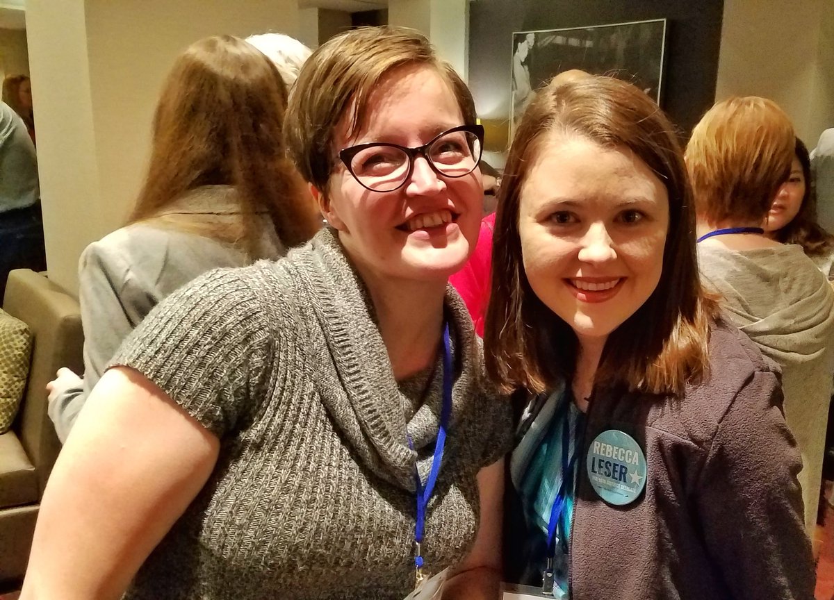 rebeccaforva's tweet photo. Absolutely love @JK4Delegate and am happy to be training alongside her at @_WinVirginia_ training. 
#NDTC #WinVirginia #TrainDems. https://t.co/jxyHL6yqA9