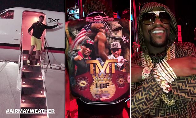 MailOnline Sport on Twitter: "Floyd Mayweather shows off his customise...