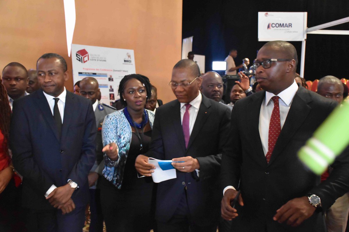 mulcv_gouv's tweet photo. Le Ministre @Bruno_N_Kone a présidé ce jour au Palais des Congrès SOFITEL IVOIRE l'ouverture de la 2e édition du SALON DE L’IMMOBILIER DE COTE D’IVOIRE (S.I.C.I) sur le thème :« BIEN CHEZ SOI ». https://t.co/wCQjeHR02D