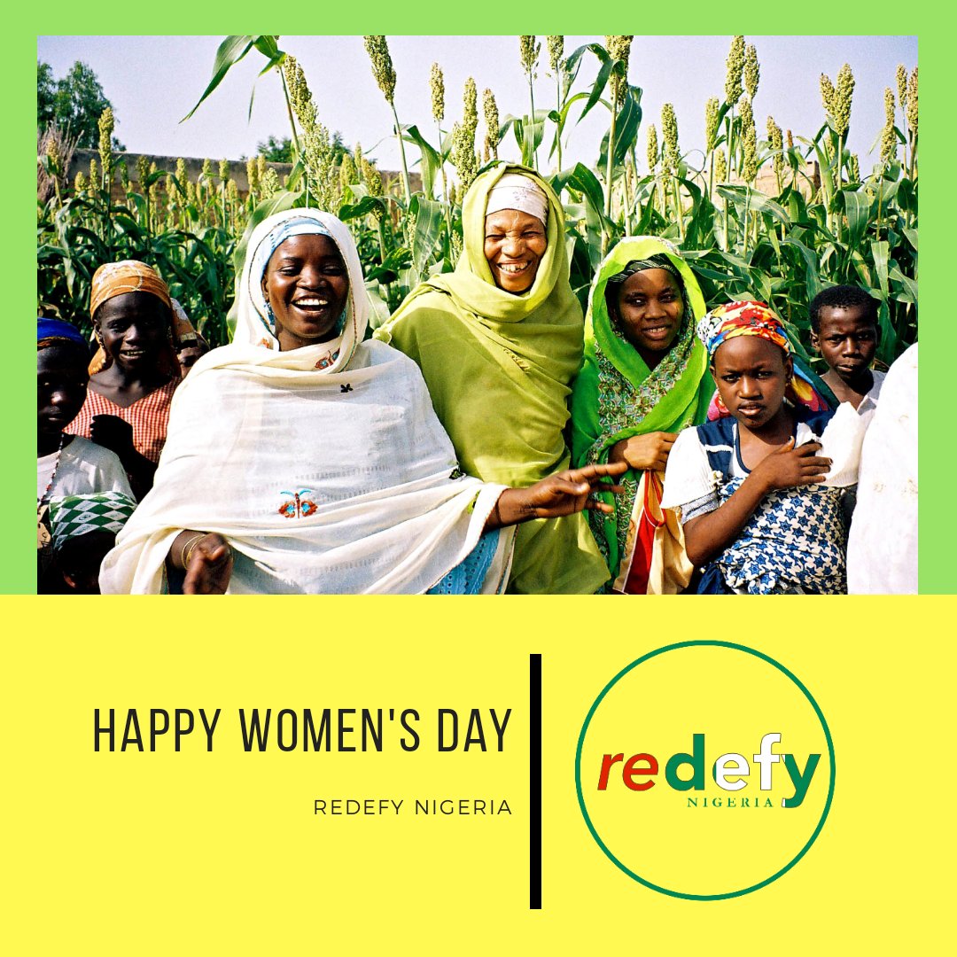 RedefyNigeria's tweet photo. To every eminent female species all and sundry, that walked the cosmos lost in the conflict of hierarchy, lost of all spur to thrive and flourish, that rose above the forces of subjugation, that choose to pitch their voices to break the barriers. 
HAPPY INTERNATIONAL WOMEN'S DAY! https://t.co/xS2cWMAsYd