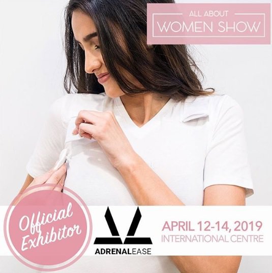 allaboutwmnshow's tweet photo. EXHIBITOR SHOWCASE: @AdrenalEase 
Can't wait to try this! Patented Reflex Kinesio-bands, integrated into Posture Performance Apparel, providing the user with the option of adjusting the tension to their comfort. Check them out at the show April 12-14 at Booth 6271 https://t.co/XRPK4r7wsJ