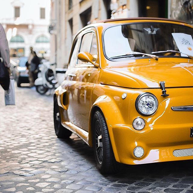 Fiat 500 on the streets of Rome, taken during a weekend there in 2018. #rome #fiat500 #travel #carsofinstagram instagram.com/p/Buy4T4vDtb6/