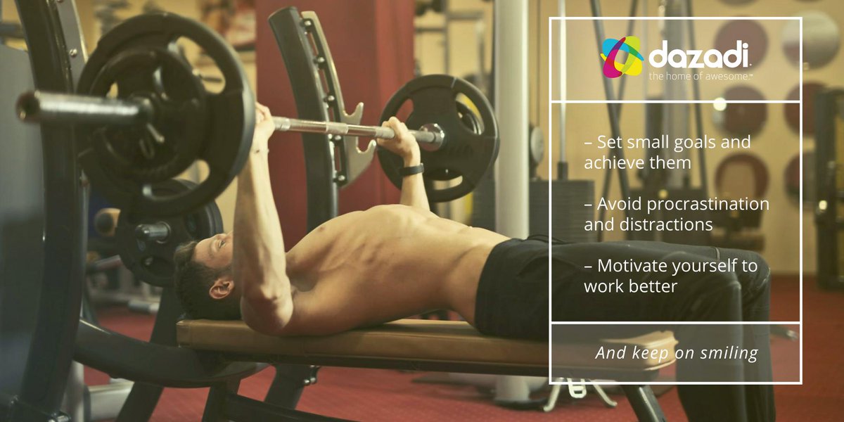 Dazadi's tweet photo. Set small goals and achieve them! 💪 

#fitness #fitnessmotivation #FitnessGoals #weightlossjourney https://t.co/tsGbKCxjbB