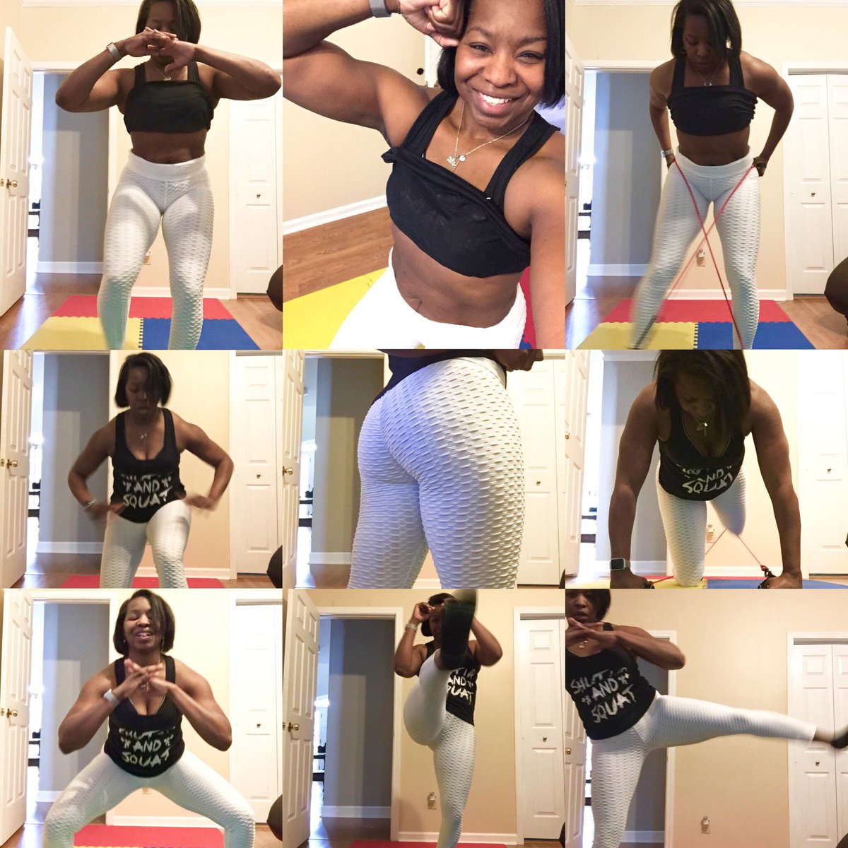 ShanPir's tweet photo. Alright! #21dayfixextreme #lowerfix is β
! Probably not the best choice of #workout since I completed Day #15 of my 30 Day GBA #challenge first π€¦π½ββοΈ! Probably should have done upper fix! I #hitplay and #committed πͺπ½! Itβs β
! #fortiesarefabulous #fortiesandfit #fortiesandfine https://t.co/F7bi88KD6d