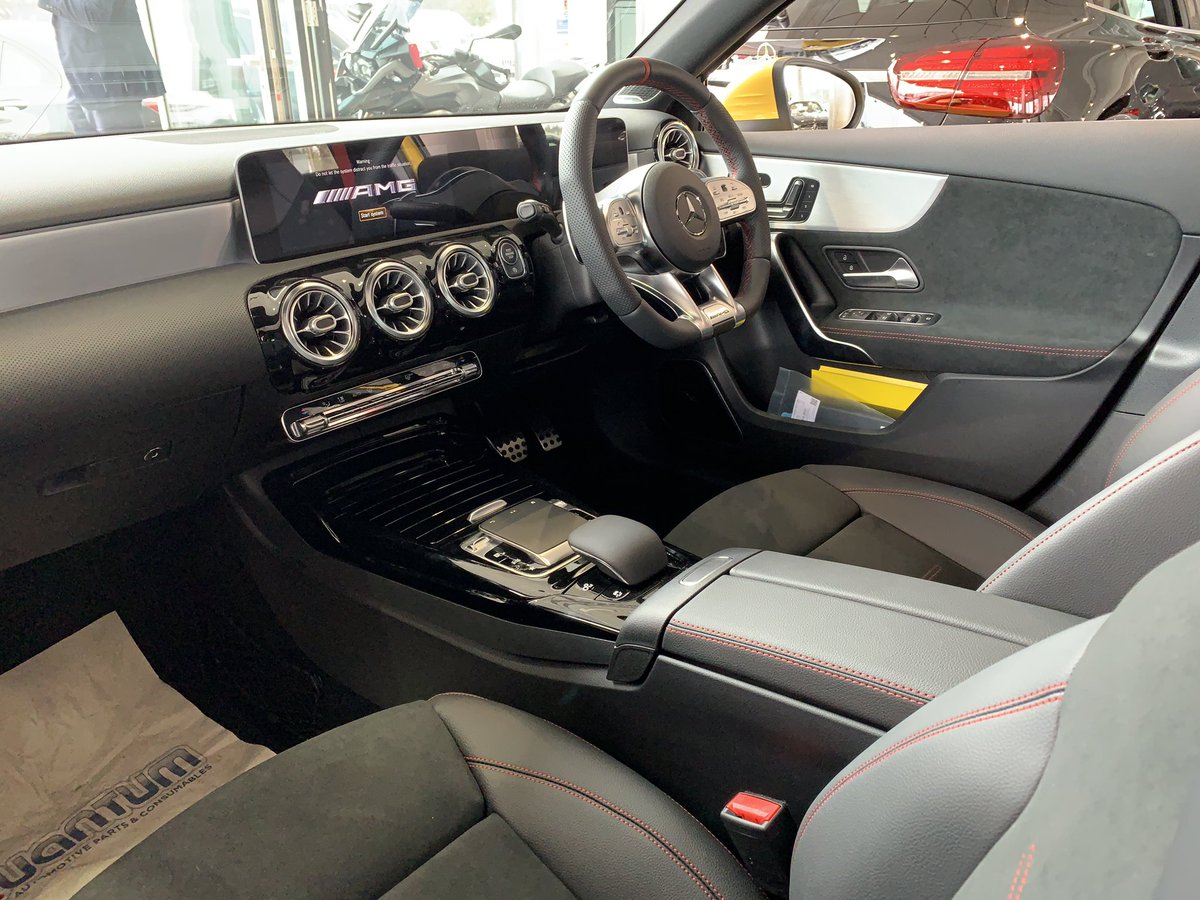 Thanks to <a href="/JacksonsJersey/">Jacksons Jersey</a> I’ve been getting to know the <a href="/MercedesAMG/">Mercedes-AMG</a> A35 4matic this afternoon and it looks amazing in Sun Yellow so go and have a look or even better have a test drive if you dare 👌🏻😎
#amgpocketrocket <a href="/MercedesBenz/">Mercedes-Benz</a> <a href="/MercedesBenzUK/">Mercedes-Benz UK</a> 
Photos 📸 <a href="/DavidDjt0311/">JSY DAVE - David TURNBULL</a>