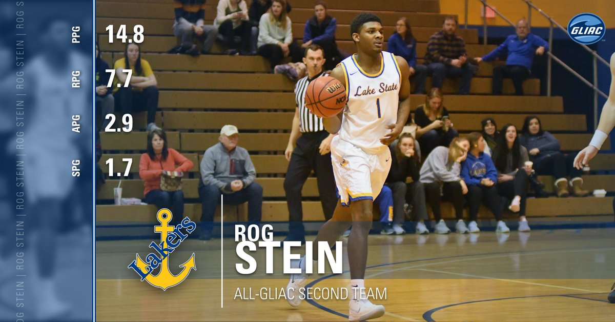 LakeStateMBB's tweet photo. Congratulations to Malek Adams and Rog Stein on being named to the 2019 All-GLIAC Men's Basketball Teams! Adams earned first team honors and Stein earned second team honors. ⚓️👏
Story: https://t.co/6afY6Y2CU8
#BelieveInBlue https://t.co/xSDaVaPqWK