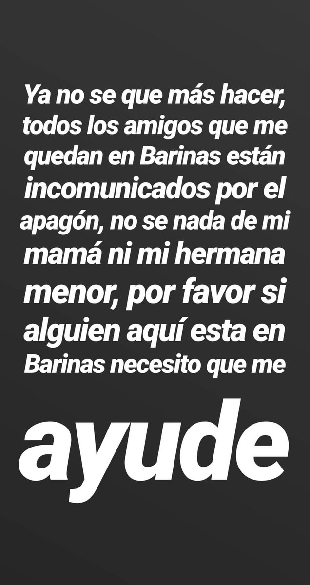 Jesusbravoph's tweet photo. En serio necesito ayuda, no se que hacer ya 😖 #9Mar #MegaApagón #barinas https://t.co/bGHKkQyDj5