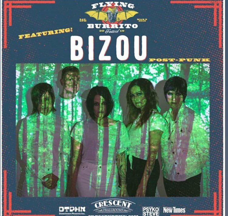 Today 430 pm! #flyingburrito2019 #phoenix @musicbybizou