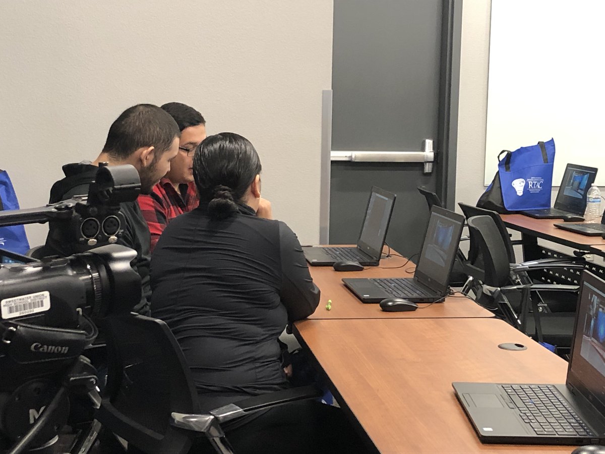 ExL_SDCOE's tweet photo. Thank you Granger Jr High team for sharing your expertise on using media to engage students after school! Can't wait to see the finished news segments from these workshop participants. @SUHSD_STEAM check your awesome people out! #STEMpower2019 https://t.co/LpZTGEI99U