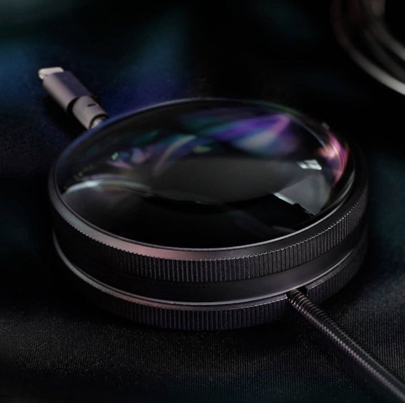 Timeless technology.
This charging cable by <a href="/TomDixonStudio/">Tom Dixon Studio</a> x <a href="/Native_Union/">Native Union</a> features a stainless steel cable weighted by a magnifying glass finished with an etched aluminum body.
Available in-stores and online: bit.ly/2SEpRNn
