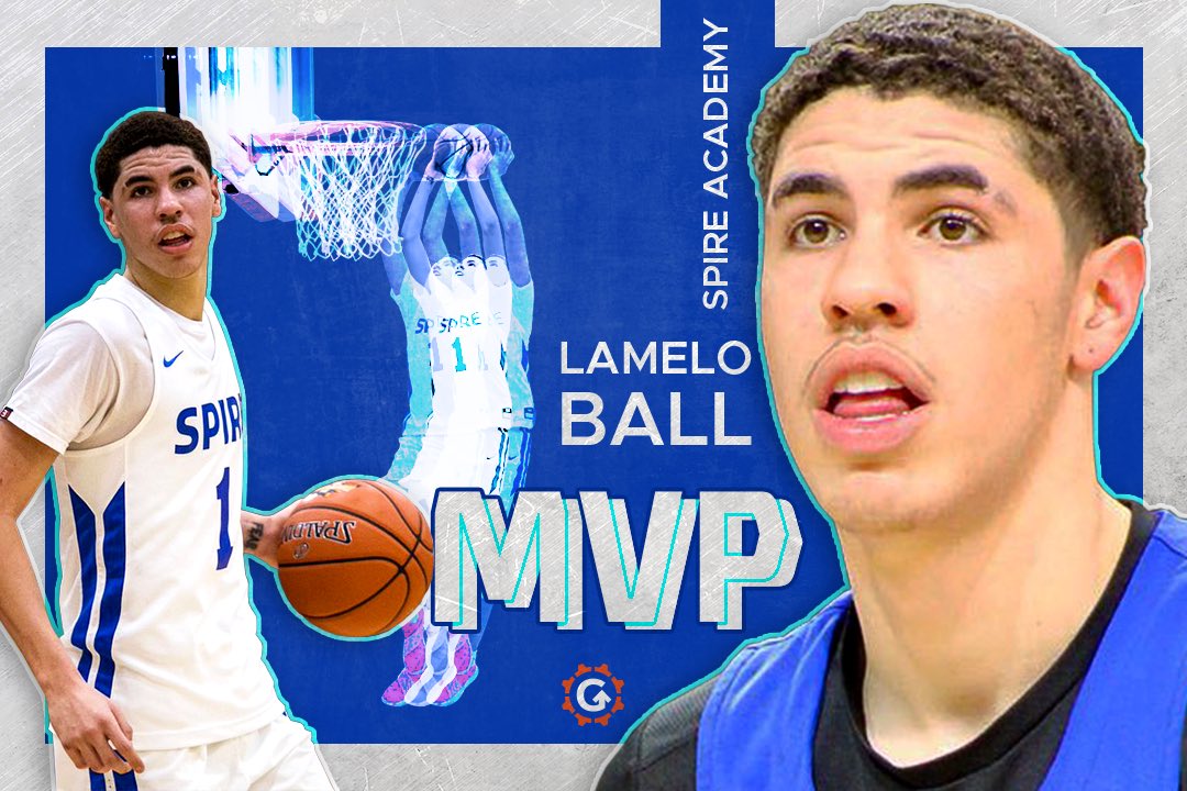 “The 2019 Grind Session MVP: LaMelo Ball, Spire Academy” .