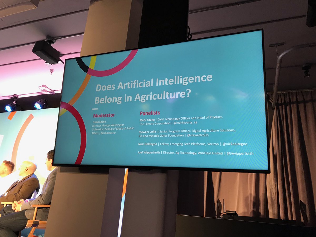 jmellenberger's tweet photo. AI is Ag decision support, not an AG dictate! #CopernicusProject ⁦@climatecorp⁩ ⁦@verizon⁩ ⁦@gatesfoundation⁩ ⁦@LandOLakesInc⁩ ⁦@LandOLakesID⁩ https://t.co/glOyjshMOc