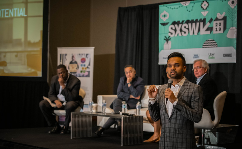 healergizing's tweet photo. Anu Gupta of @BeMoreAmerica did a great job speaking on unconscious bias in healthcare - bias on race, religion, class, sexual orientation.  Let's hope BeMore can help stop this!  #BreakingBias #healthjustice https://t.co/AzScJzQKdR