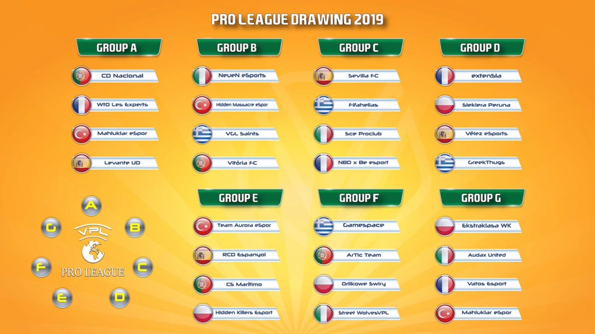 📺 VPL PRO LEAGUE

🎮 @EsportsVelez disputará la <a href="/VPLeurope/">VPL Europe</a> 2019 (Europa League) al quedar encuadrado en el Grupo D tras su gran temporada en la @LECP_ES.

🇪🇸 Representará a España junto a @eSportsLUD, <a href="/SFCeSports/">SevillaFC eSports</a> y <a href="/RCDeSports/">RCD Espanyol eSports</a>.

🏙 #KommienzaAlgoGRANDE
✌ #VamosVélez