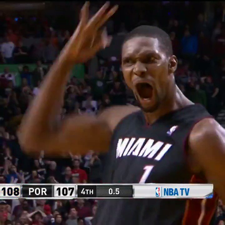 One of many GREAT CB moments.

Happy birthday to Chris Bosh. 