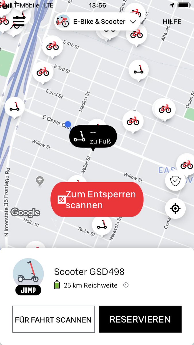 neurosenthal's tweet photo. austin is full of e-scooter and tests new modes of transportation during #SXSW19 @Uber @limebike @BirdRide #MSLSXSW #SXSW https://t.co/CSOnoMteyz
