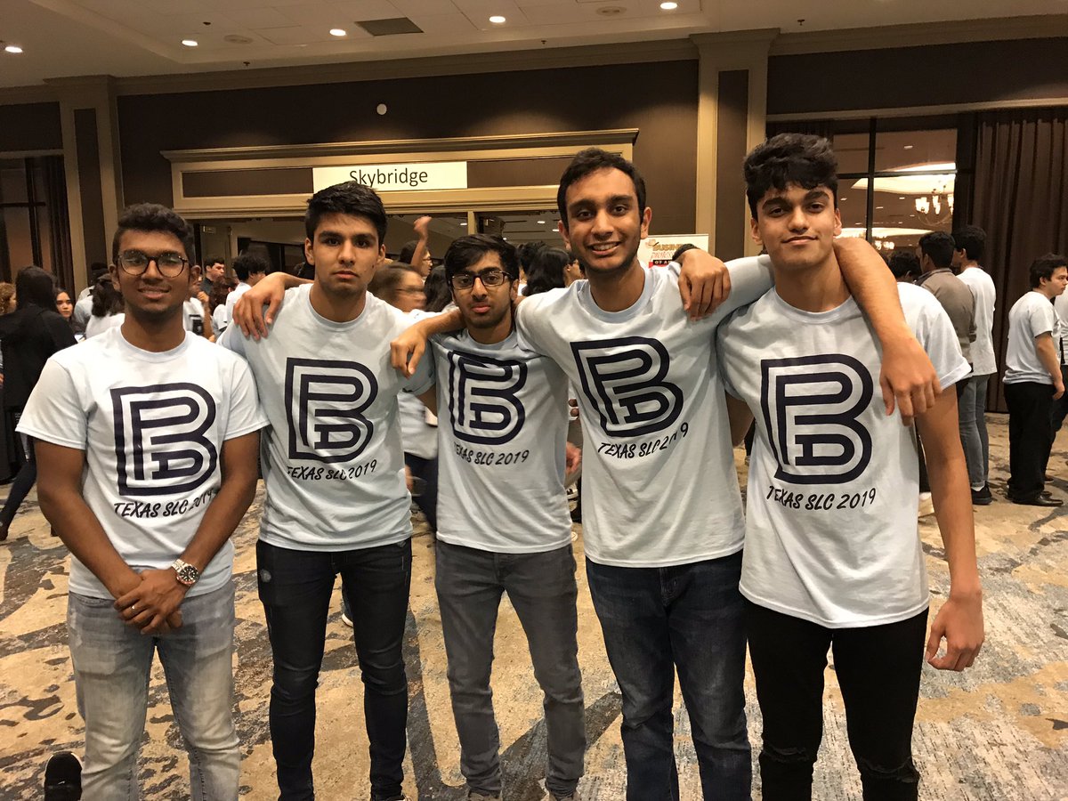 IHSKnightsBPA's tweet photo. Seniors last special event. #txbpaslc2019 https://t.co/2u7lQlOhfn