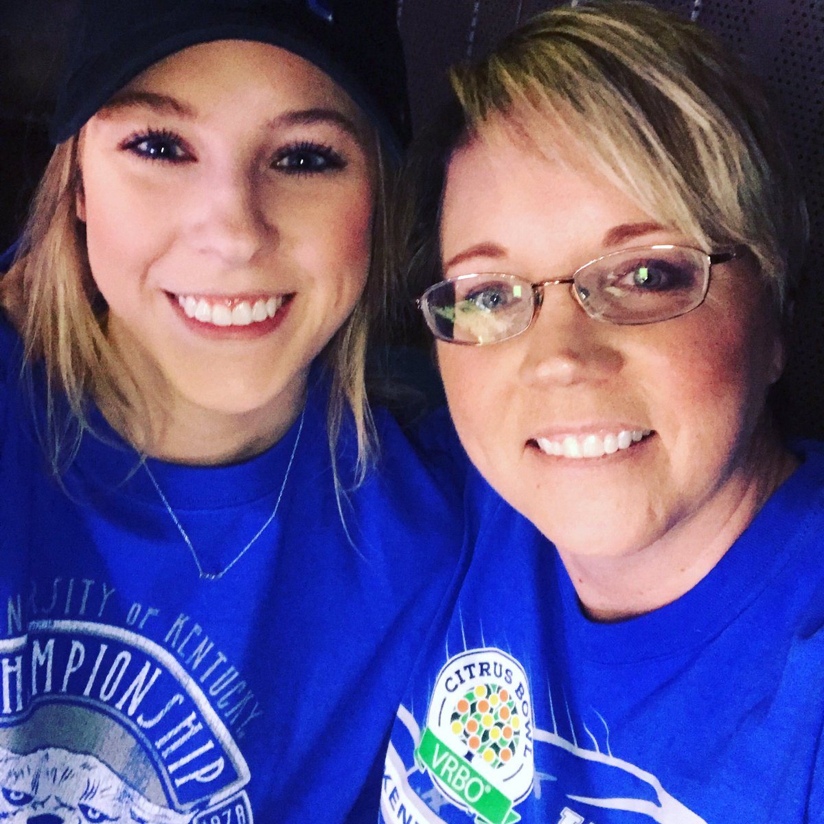 kristampp1's tweet photo. It’s Senior Day!! #BBN loves Travis and David!! #WeAreUK 💙❤️💙 https://t.co/5RKgDnaSQo