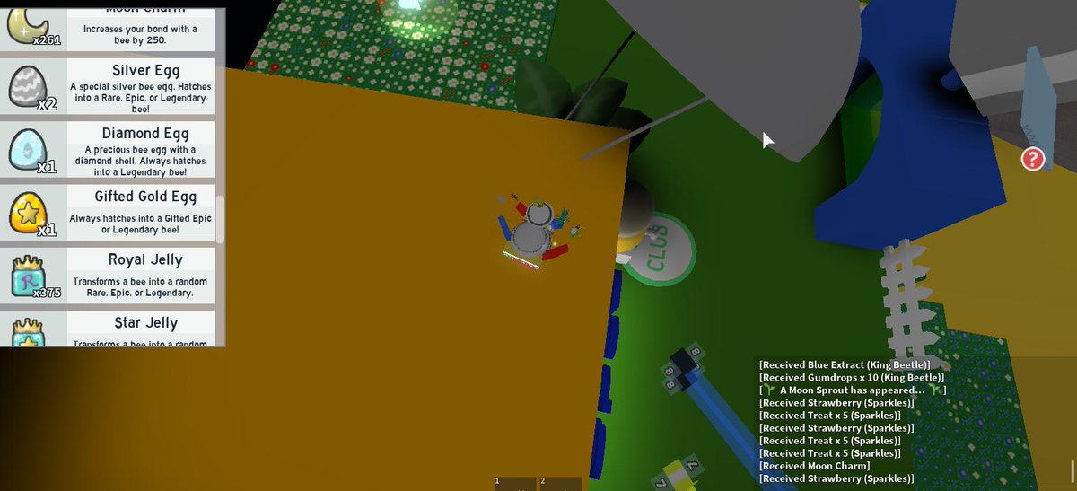 Beeswarmsimulator Hashtag On Twitter - all of the new secret gifted egg jelly locations in roblox bee swarm simulator update
