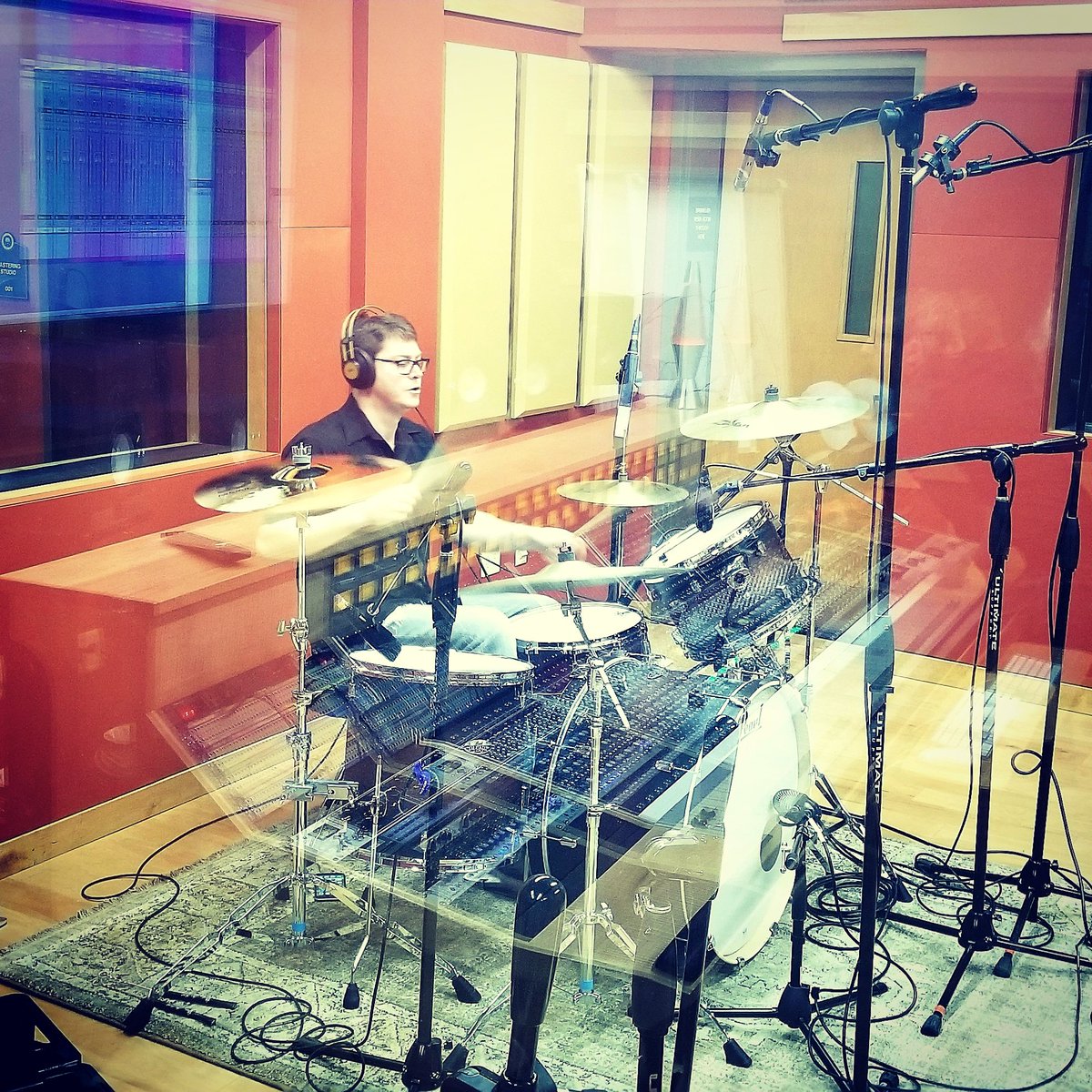 TheseWarm's tweet image. Drums are being EQ'd and mixed and are sounding amazing! Cant wait for the release of our first single "Part of Me"