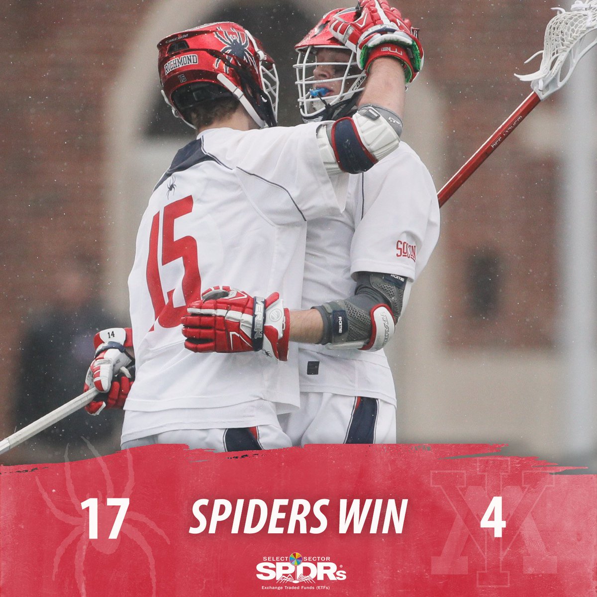 Spiders start <a href="/SoConSports/">The Southern Conference</a> play open with a win! Ties season-high with 17 goals. Home against next weekend against Furman!

🚨🚨🚨🚨🚨Hatfield
🚨🚨🚨Lanchbury
🚨🚨🚨Todd
🚨🚨Delligatti
🚨Gallagher
🚨Shoults
🚨Dellafera 
🚨Emery

#OneRichmond