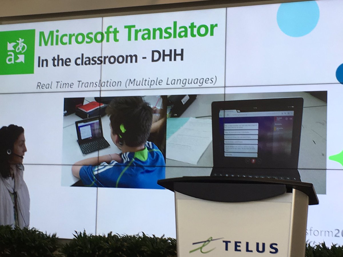 ckmng8's tweet photo. Breaking down language barriers!  I want to subtitle everything! @DustinJez @FCLEdu #transform2030 #microsofteducation #microsofteduca #telus #microsoftvan #wemovement #vancouver #BCEd #learning #SD43 #professionaldevelopment #proD https://t.co/He2x0pEyTH
