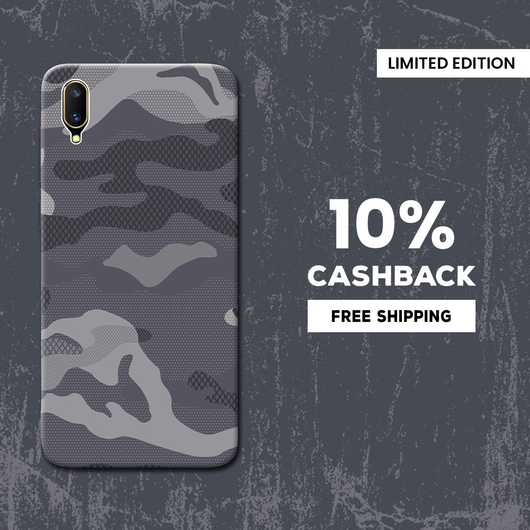 happycarbonIN's tweet image. Camouflage Collection: Buy Mobile Covers Get Extra 10% CashBack + Free Shipping. 
Buy Now: happycarbon.com/mobile-covers-…

✔ Permanent Printing..
✔ Hard Material.
✔ No Hidden Charges.
✔ Printed on Sides too

#MobileCovers #HappyCarbon #MobileBackCovers #camouflage