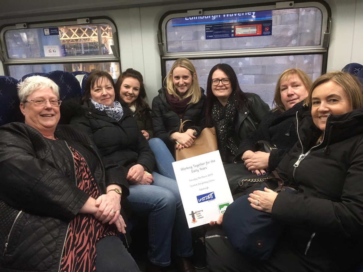 ColumbaNursery's tweet photo. Well done to the nursery team and infant teachers on attending a course today through @UpstartScot #dedicatedteam #playbasedapproach @StColumbas2016 https://t.co/SjvNGtDWkh