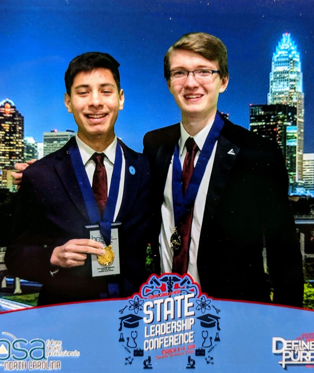 Scott_Plaster's tweet photo. Congratulations to the Atkins HS HOSA team for their performance Friday, and congratulations to our newest individual state champions, Rohan, Adam, and Noah:

https://t.co/xDfFl8Hfbk @Atkins_HS https://t.co/2TwQPPf0Ha