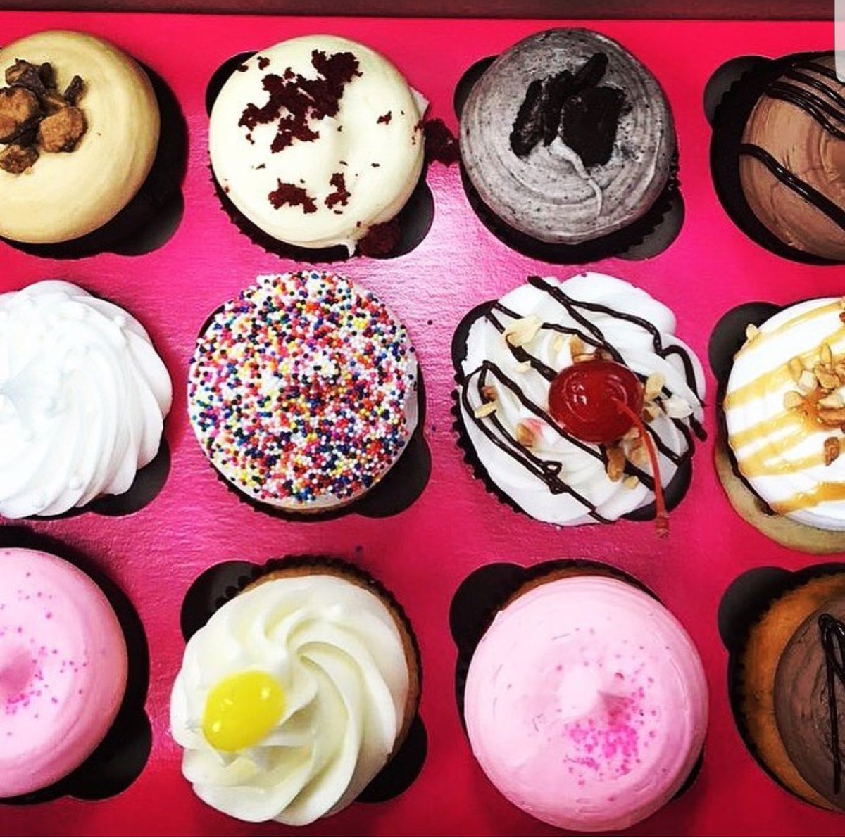 Happy Saturday! Maybe a cupcake will help?