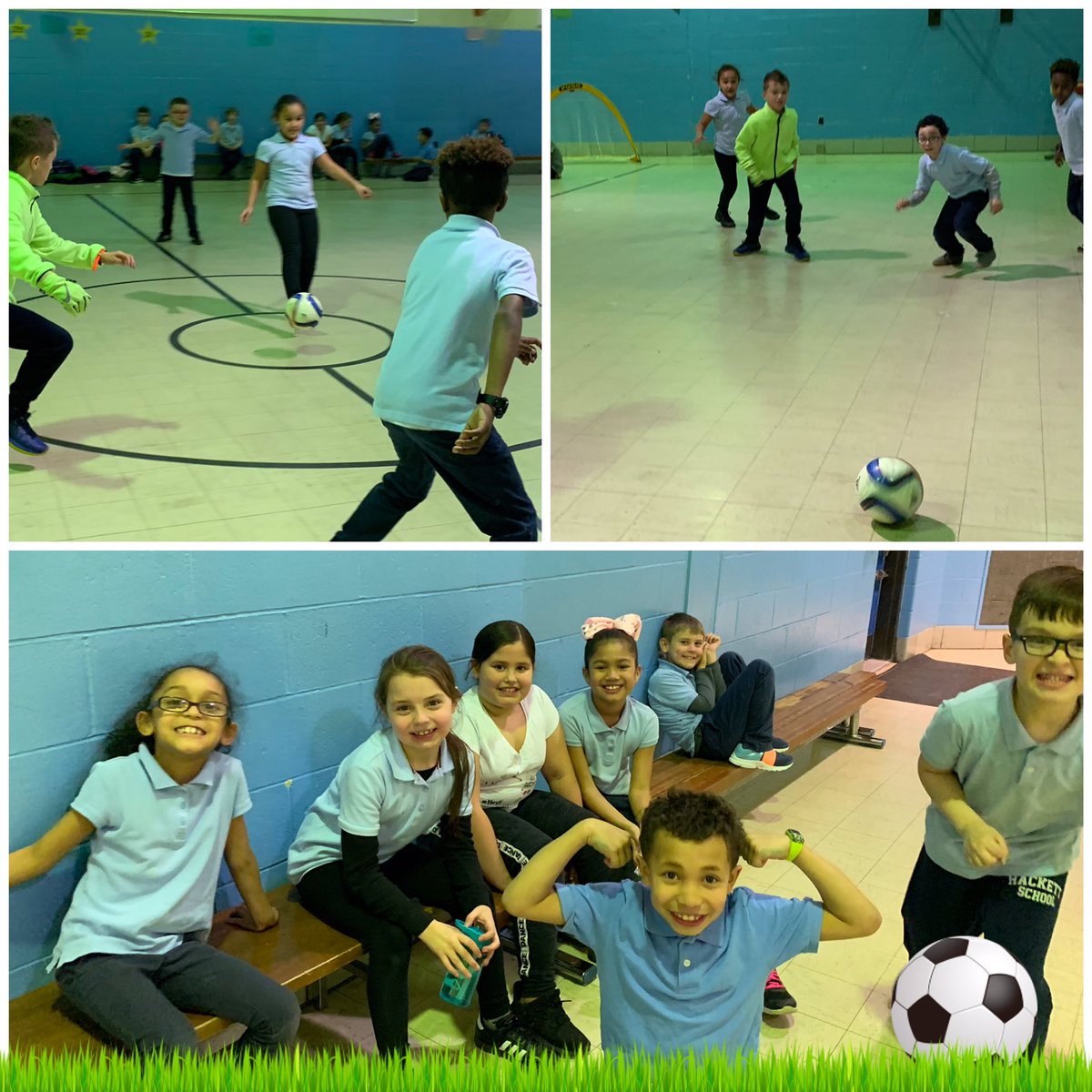 SDP_Hackett's tweet photo. @KensingtonSC Our 2nd graders are having so much fun in the after school soccer program..We are grateful for this partnership!⚽️ https://t.co/lkGXHfhew4