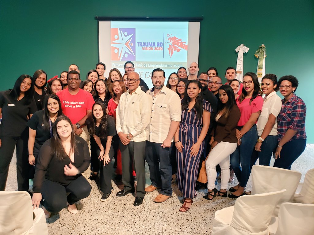 AleBaezMD's tweet photo. Dr Tito Suero: One hand holds to the past, both feet in the present, one hand holds the future. Today we launched @UNPHURD the EMIG UASD (First University of the Americas) #Proud | @AAEMRSA get ready for a new cadre from DR. @SAEMonline @EMIGUNPHU @EmigIntec @EMIGUNIBE @SODOEMRD https://t.co/wrNVGjh9rw