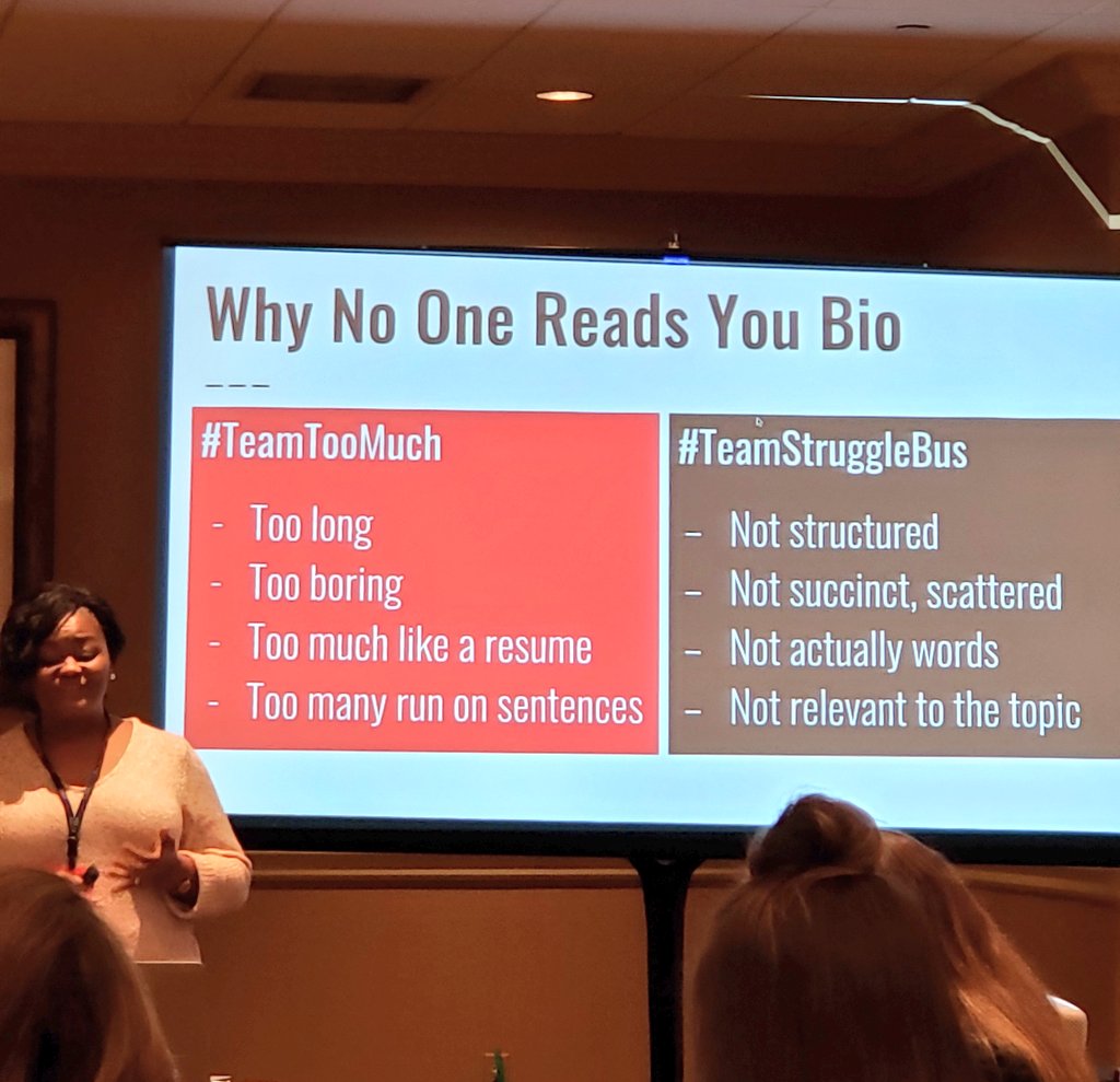 SusanPazera's tweet photo. "When writing your bio - Don't be a part of either of these teams - #TeamTooMuch or #TeamStruggleBus via @themomonthemove #flockpresents https://t.co/Yjd1sLIMSV