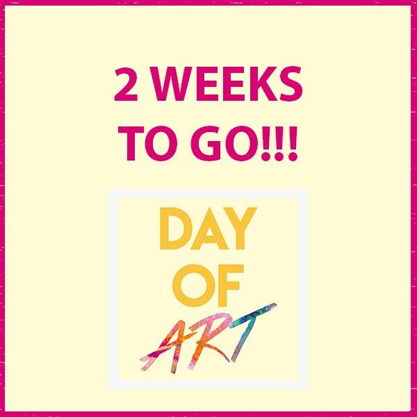 2 Weeks to go Southampton!!! 😃🎉

We are very excited about Day of Art coming 23 March 2019! 😁

#FibonARTcci #dayofartsouthampton #dayofart #dayofart2019 #dayofartSouthampton2019 #southampton #artculture #southamptoncitycentre #event #accessible #art #culture #23March19