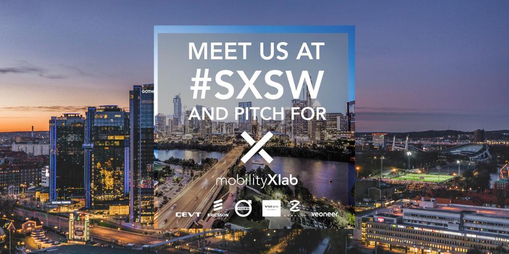 Where is the mobility tech hotspot of the world? Spoiler: It's Gothenburg and Sun Mar 10 you can find out for yourself at #SXSW #SXSW19 
bit.ly/mobilitysxsw #nordicmade #sxswpitch #gbgftw #mobilityxlab