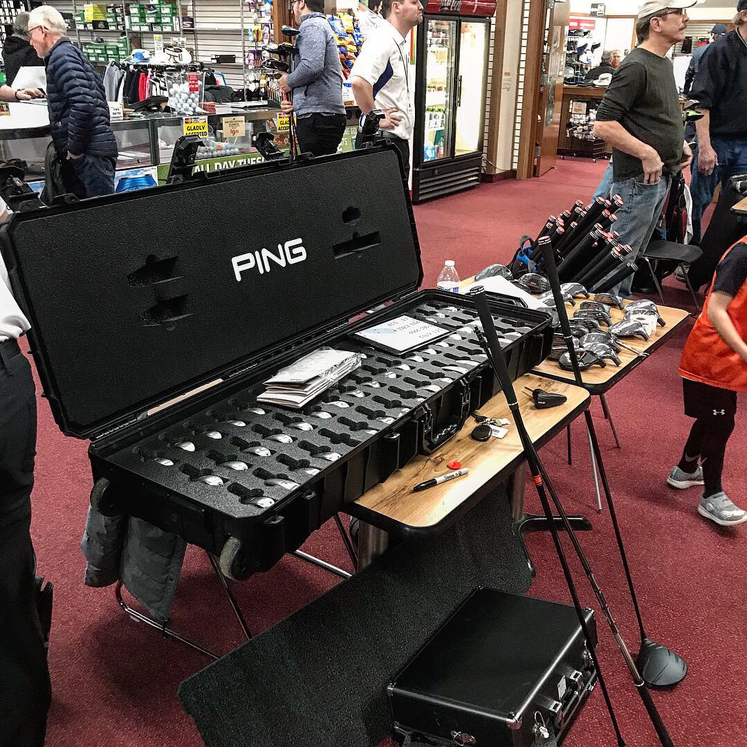 maplehillgolf's tweet photo. Our @pingtour #g410 #demoday / #launchparty is officially in the books! Huge thanks to everyone who joined us. #grandville #golfsimulators #e6golf #westmichigan #grandrapids #trackmangolf #moveableweight https://t.co/wFDYsTGAli